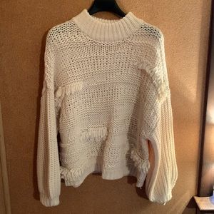 Chunky knit sweater